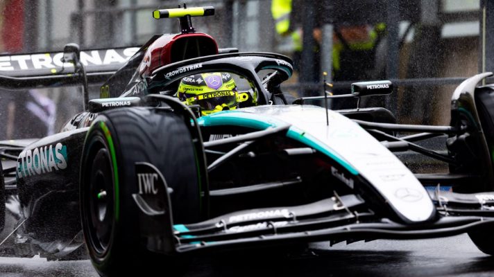 Lewis Hamilton, Mercedes, 2024 Belgian Grand Prix.