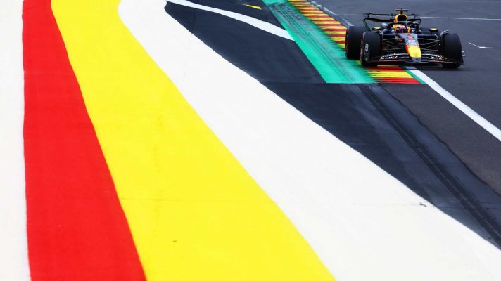 Max Verstappen Red Bull RB20 Belgian Grand Prix PlanetF1