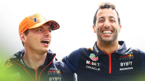 Daniel Ricciardo re-emerges with message sent to Max Verstappen