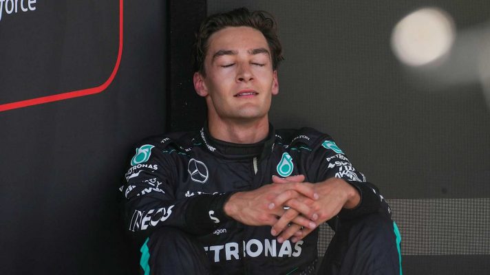 George Russell Mercedes Belgian GP PlanetF1