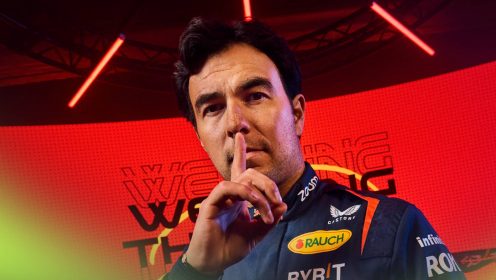Sergio Perez sends gift to Red Bull staff amid future uncertainty