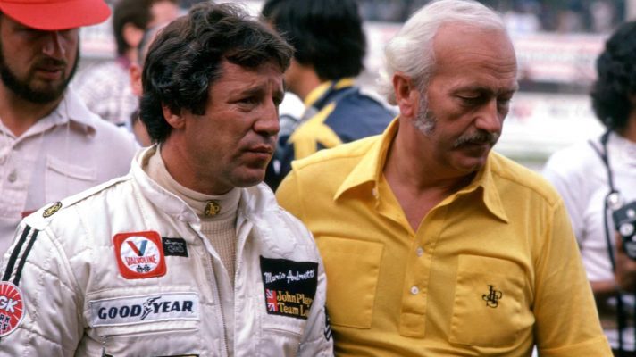 Mario Andretti Colin Chapman Lotus Formula 1 PlanetF1