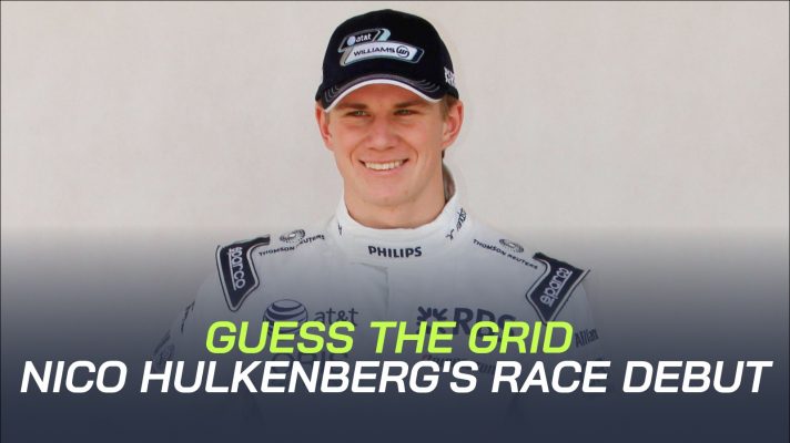 Nico Hulkenberg during his debut season.