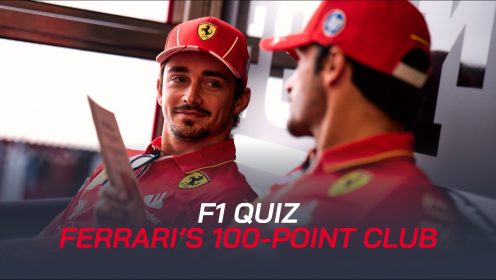 F1 quiz: Can you name the 19 drivers to score over 100 points for Ferrari?