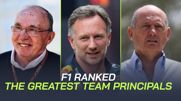 Frank Williams, Christian Horner and Ron Dennis