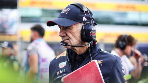 Lawrence Stroll gives Adrian Newey update after ‘cheeky’ Martin Brundle question