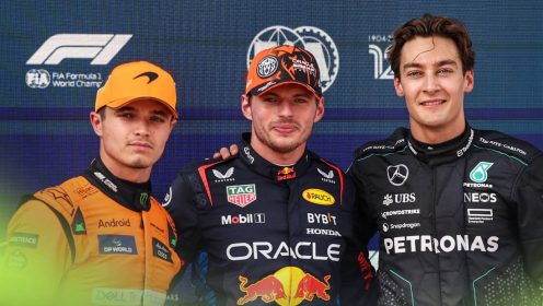 Max Verstappen stumbles across the finish line in new F1 2024 points prediction