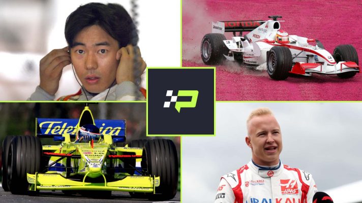 Sakon Yamamoto, Yuji Idea, Gaston Mazzacane, and Nikita Mazepin.