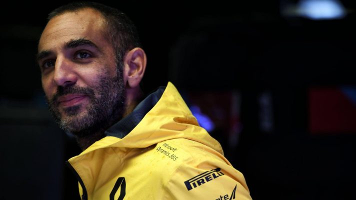 Cyril Abiteboul, Renault, 2017 Italian Grand Prix.