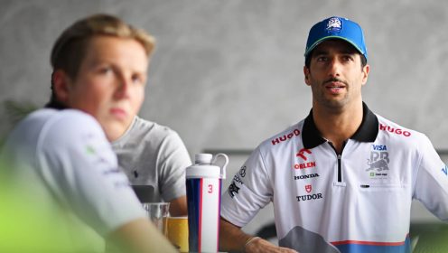 Daniel Ricciardo’s message to Liam Lawson revealed ahead of VCARB driver swap