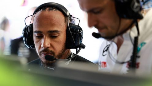 Mercedes reveal striking Lewis Hamilton GPS data after ‘furious’ Monza admission