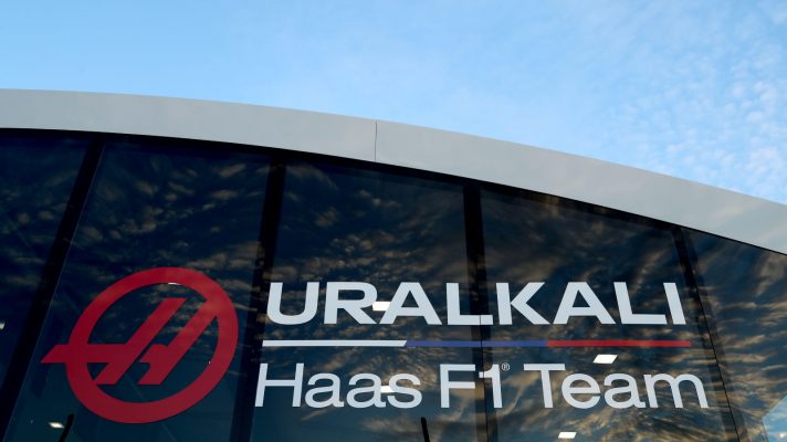 Uralkali on the Haas motorhome