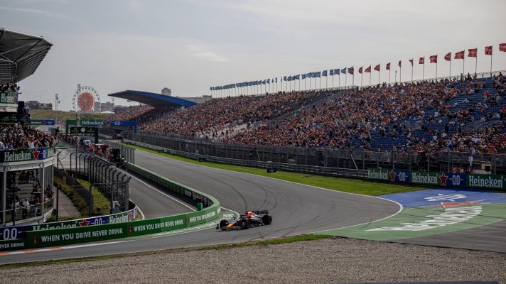 Max Verstappen in Zandvoort