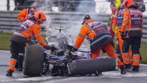 Williams facing race against time to repair Logan Sargeant’s car in time for quali