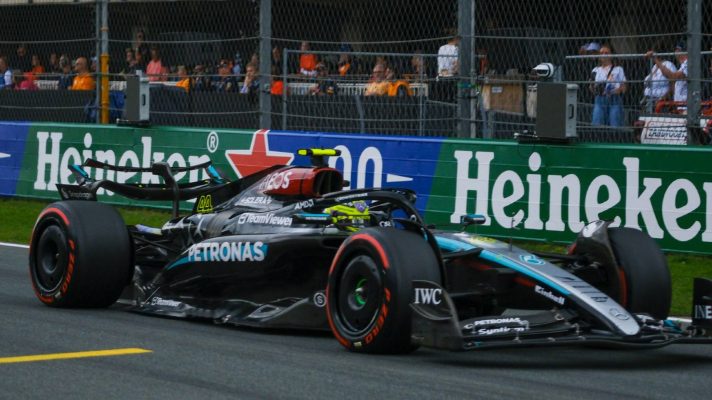 Lewis Hamilton, Mercedes, 2024 Dutch Grand Prix.