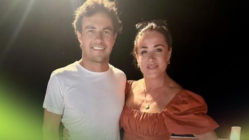 Natalie Pinkham posts Sergio Perez message after fiery Christian Horner interview