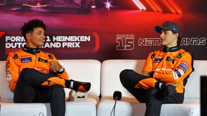 Lando Norris and Oscar Piastri