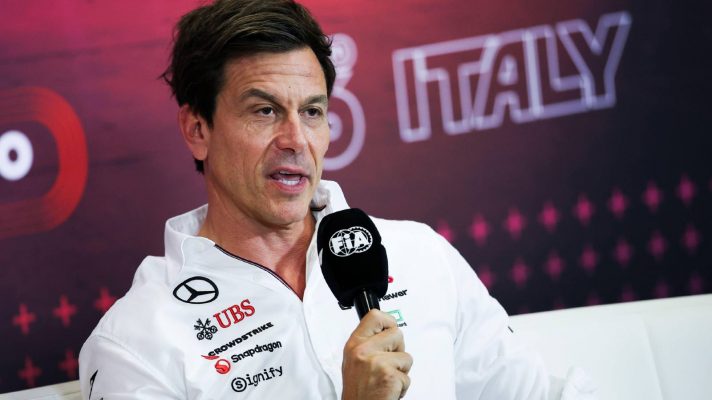 Toto Wolff, Mercedes, 2024 Italian Grand Prix.
