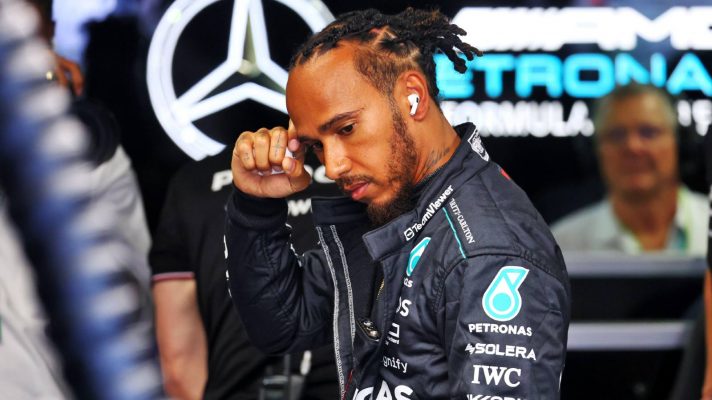 Lewis Hamilton, Mercedes, 2024 Italian Grand Prix.