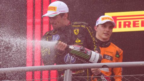 Revealed: What shocked Oscar Piastri said to Charles Leclerc in Monza cooldown room