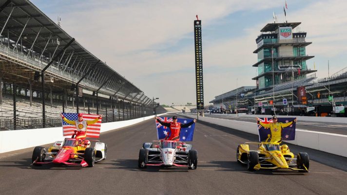 Team Penske IndyCar Indy 500 front row international PlanetF1