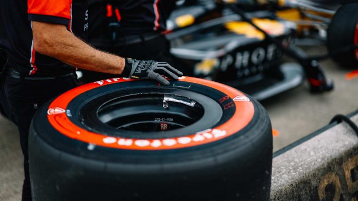 IndyCar Firestone alternate red tire PlanetF1