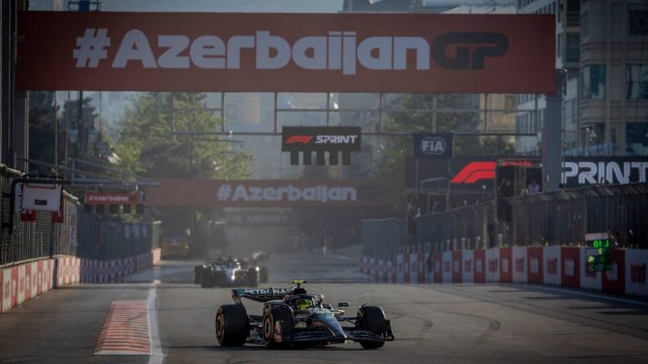 Mercedes Formula 1 Baku Azerbaijan Grand Prix PlanetF1
