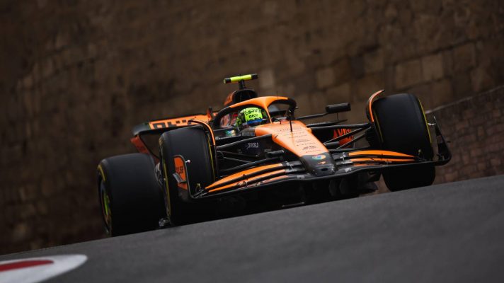 Lando Norris, McLaren, 2024 Azerbaijan Grand Prix.