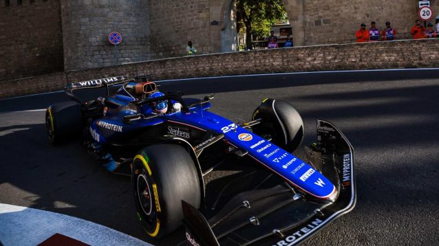 Alex Albon Williams Azerbaijan Grand Prix PlanetF1
