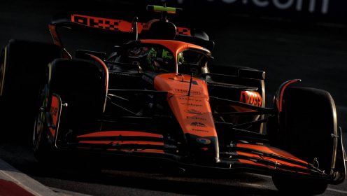 ‘Frustrated’ Lando Norris paints bleak Azerbaijan GP picture after shock Q1 exit