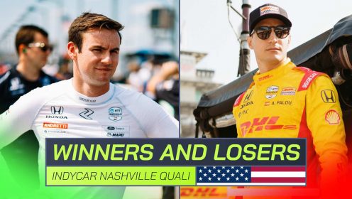 Winners and losers from qualifying for the 2024 IndyCar Nashville finale