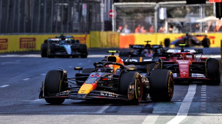 Sergio Perez, Red Bull, 2024 Azerbaijan Grand Prix.
