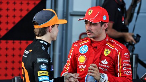 What dry Oscar Piastri said in cooldown room about dramatic Perez v Sainz crash