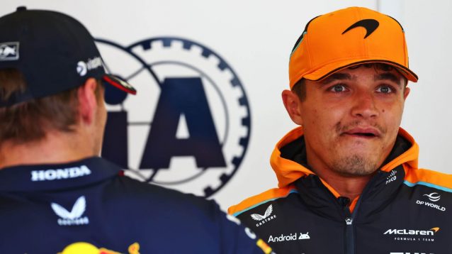 Lando Norris, McLaren, 2024 Azerbaijan Grand Prix.