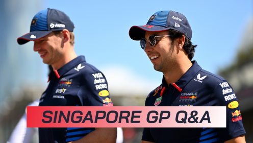 We answered your questions ahead of the Singapore Grand Prix