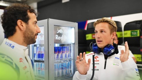 Liam Lawson reveals axed Daniel Ricciardo advice after F1 exit confirmed