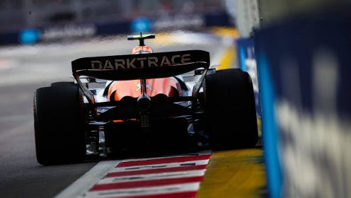 Singapore GP: Lando Norris secures pole as Sainz crash triggers Verstappen drama