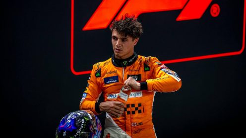What Lando Norris said to Max Verstappen in Singapore cooldown room as Piastri lands FIA quip