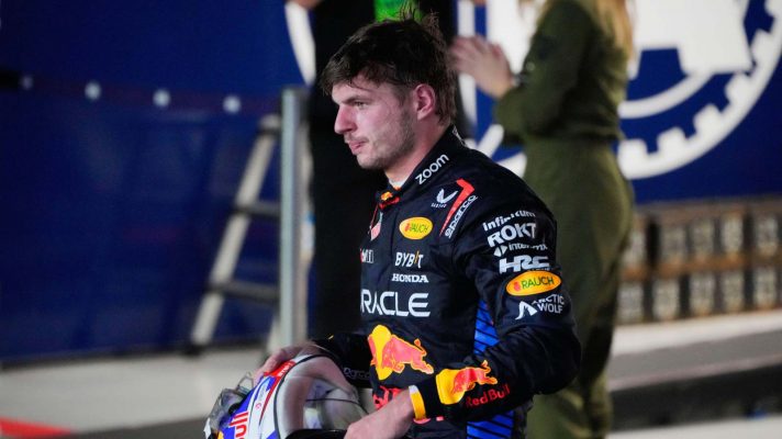 Max Verstappen at the Singapore Grand Prix.