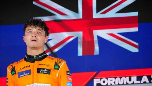 Lando Norris grilled on Daniel Ricciardo fastest lap snatch as Red Bull F1 model questioned