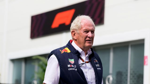 Helmut Marko in Baku