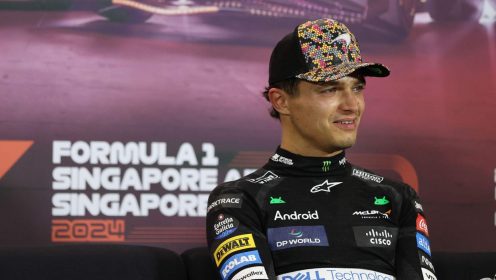 Christian Horner’s Lando Norris ‘lucky bastard’ quip after Singapore GP incidents