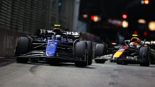 Sergio Perez’s ‘risk career’ warning to Franco Colapinto with F1 future undecided