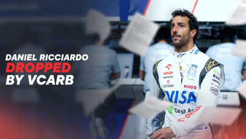 Daniel Ricciardo dropped by VCARB with Liam Lawson replacement confirmed