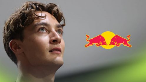 George Russell to Red Bull? Helmut Marko reacts to Christian Horner contract claim