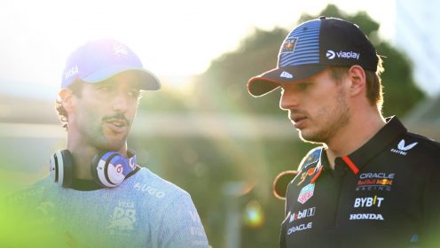 Daniel Ricciardo and Max Verstappen reunion ends with a ‘humbling’ experience