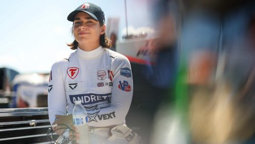 Jamie Chadwick’s IndyCar test sets her up as the next woman to race in the series