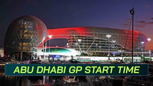 F1 start time: What time does the Abu Dhabi GP start? How to watch and live stream