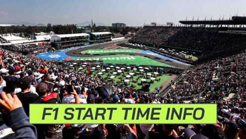 F1 start time: What time does Mexico City Grand Prix qualifying start? How to watch