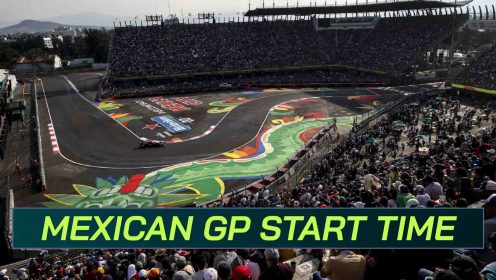 F1 start time: What time does the Mexico City GP start? How to watch and live stream